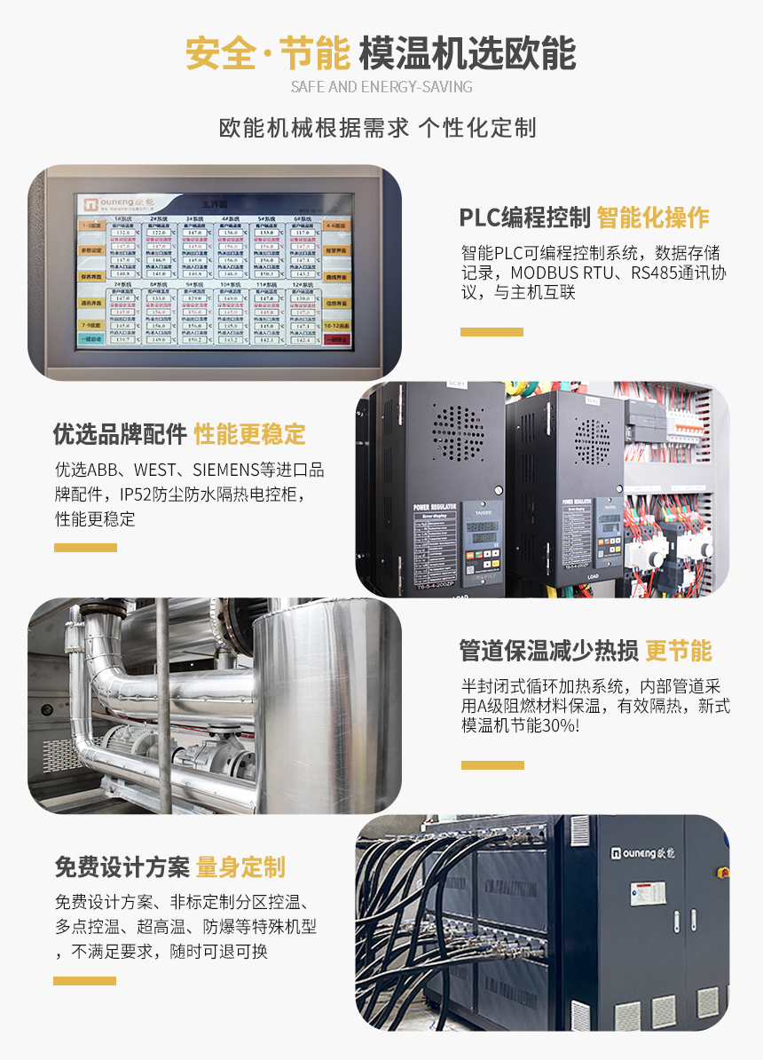 多機一體模溫機產(chǎn)品特點