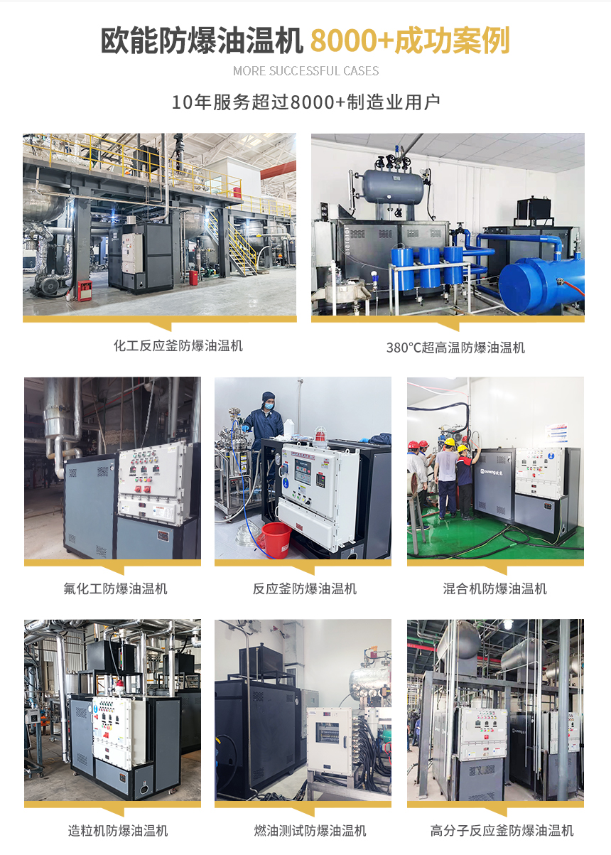 防爆油式模溫機(jī)案例